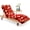 6#, variant on Outdoor Chaise Lounge Chair Cushion 75.1 x 22.8 x 4.7 Inches 100% Waterproof Replacement Cotton Patio Pool Lounge Chair Cushion for Outdoor Furniture with Ties, Blue Leaf