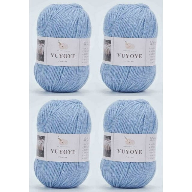 Generic 4-Ply 100% Merino Wool Yarn, 50g