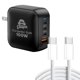 thumbnail image 1 of Mr. Gadgets Cargador Para Macbook Usb-c Trenzado Power Cube 100w Cargador Carga Ultra Rápida Pd Qc Gan, 4 Puertos, Compatible Con Macbook Air/ Pro Intel M1 M2 M3 M4, 1 of 7