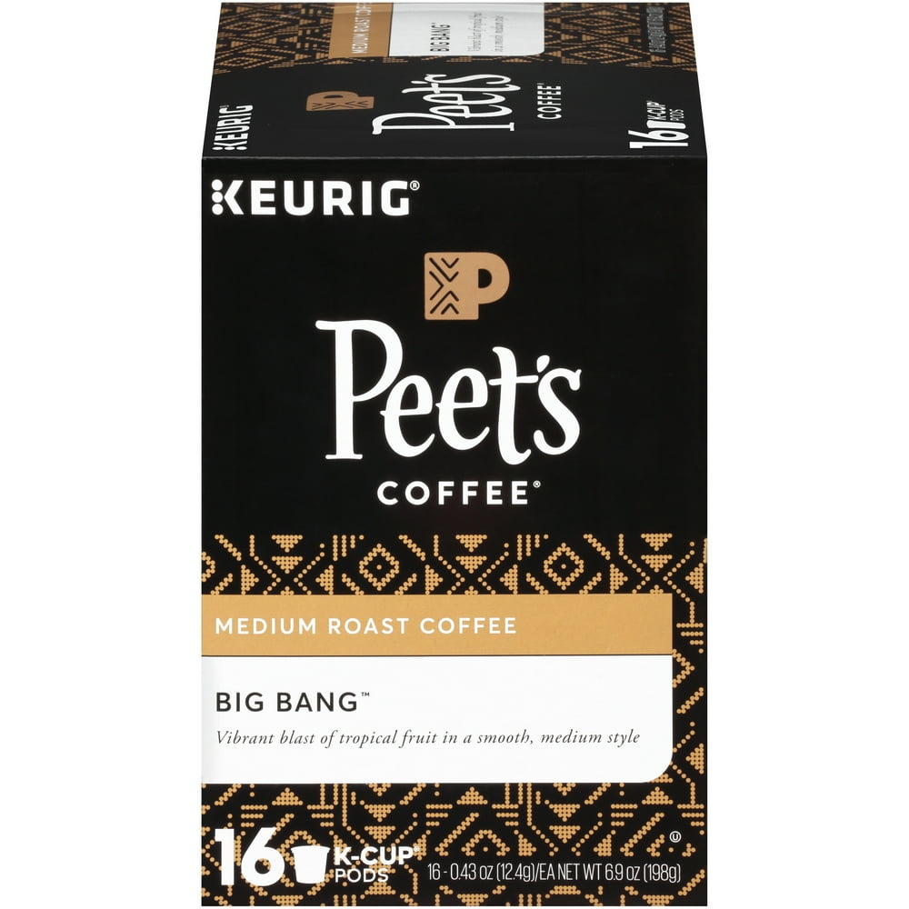 Peet's Coffee® Big Bang™ Medium Roast Coffee KCup Pods 16 ct Box