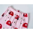 thumbnail image 6 of Girls Pajamas Sets Long Sleeve Ladybug Rainbow Pajamas 100% Cotton Kids Clothes Toddler Sleepwear 5T, 6 of 7