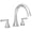 Chrome, variant on Proflo PF2870CP Willett Deck Mounted Roman Tub Filler - Chrome