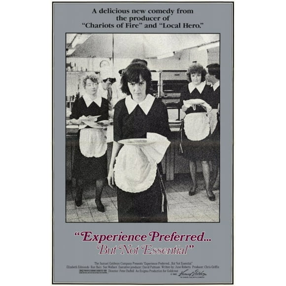 Experience Preferred. . . But Not Essential Movie Poster (11 x 17)