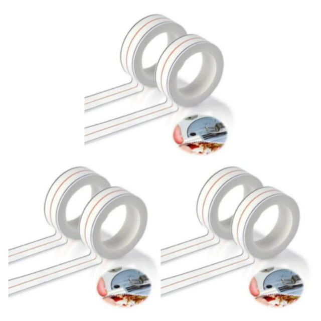 Guardoinrt 2Roll Sewing Basting Tape For Straight Seams Easy To Remove With Reliable And Durable Wide 3Set
