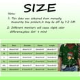 thumbnail image 2 of Ladies Casual Fashion Christmas Theme Snowflake Snowman Print V Neck Short Sleeved T Shirt Top Womens Long Sleeve Spandex T Shirt Womens Tee Lightweight T Shirts Women Athletic Tops for Women Long, 2 of 3