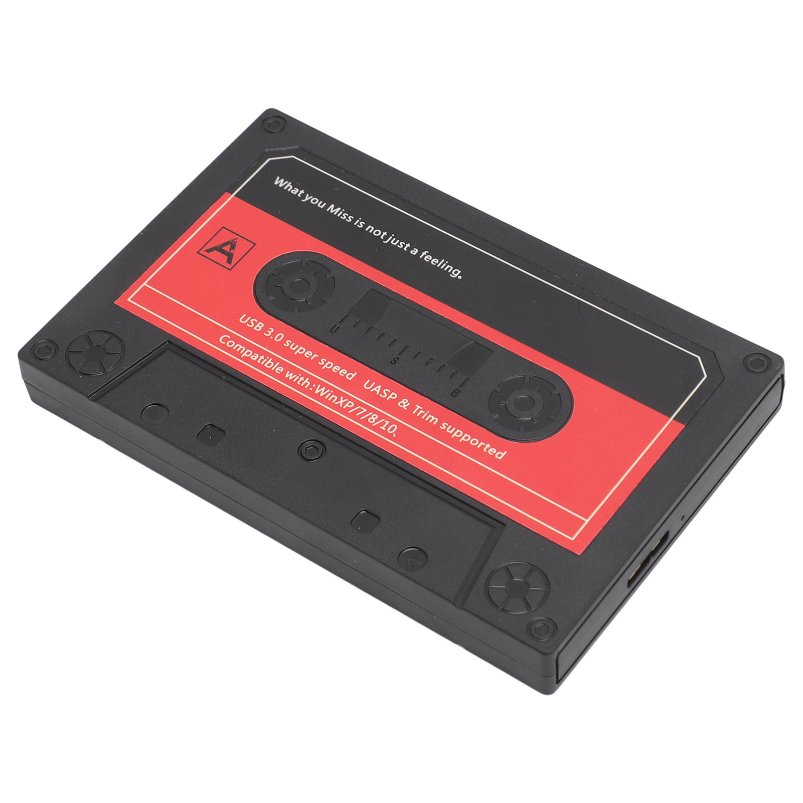 External Hard Drive Enclosure, Aluminum Alloy 5Gbps 2.5 Inch  SSD Enclosure  for 2.5 inch SDD
