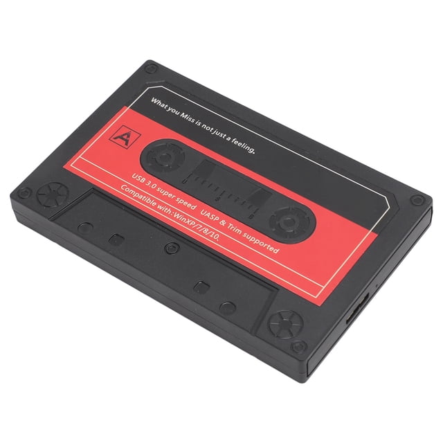 External Hard Drive Enclosure, Aluminum Alloy 5Gbps 2.5 Inch SSD Enclosure for 2.5 inch SDD