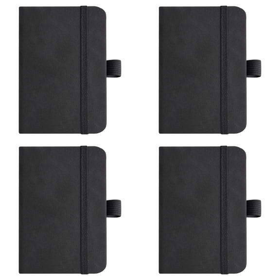 Thickened Sewn Notebook A7, Wear Resistant Smooth Writing Journal, 9 Color Portable Pocket Book With Pen Case, Style B