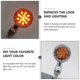 thumbnail image 3 of 1 Pair Motorcycle LED Modified 12V Light Retro Motorbike Indicator Turn Lights, 3 of 3