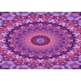 thumbnail image 1 of Ahgly Company Indoor Rectangle Patterned Medium Violet Red Pink Area Rugs, 3' x 5', 1 of 6