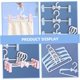 thumbnail image 3 of 10 Pcs Hanger Plastic Pants Plastic Hangers Baby Clothes Hangers Pants Coat Hangers Skirt Hanger Pants, 3 of 4