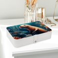 thumbnail image 6 of Sea Lion Portable PU Leather Jewelry Organizer Box with Removable Compartment, 6 of 6