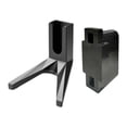 thumbnail image 2 of Quzzie Bike Pedal Stand Rack Bike Parking Mount Bicycle Pedal Support Stand Sturdy Storage Rack Lightweight Material Easy Installation Portable Structure Suitable for Outdoor Parking Home Black, 2 of 8