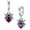 Spider Crystal, variant on CACA LADY 925 Sterling Silver Halloween Earrings Hypoallergenic Earrings Halloween Jewelry Gifts for Women