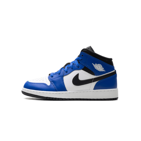 Jordan GRADE SCHOOL Jordan 1 Mid GS "Game Royal White Black" DQ8423 402 from Stadium Goods