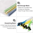 thumbnail image 4 of Yomitek Set of 12 Reusable Produce Bags,Washable Mesh Produce Bags with Drawstrings for Grocery Shopping & Storage,Produce Storage Bags ECO Green for Fruits and Veggies,Small, Medium, Large Size, 4 of 8