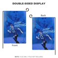 thumbnail image 4 of Lautaro Martínez -bandera de jardín temática. Regalo perfecto para fans, amigos y familiares, ideal para actividades al aire libre y decoración de fiestas. 32*47CM, 4 of 6