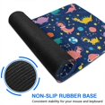 thumbnail image 6 of Long Mouse Pads for Desk,Colorful Dinosaurs Space Pattern Desk Mats on Top Of Desks, Desk Mouse Pad Extra Large with 3mm Non-Slip Base and Stitched Edge for Gaming,Office,Work,Home 31.5"x11.8", 6 of 6