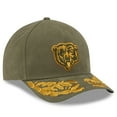 thumbnail image 3 of Men's New Era x Alpha Industries  Olive Chicago Bears A-Frame 9FORTY Adjustable Hat, 3 of 5