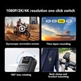 thumbnail image 2 of Bewinner Sport Camera 4K HD con Estabilización electrónica: Cámara de Acción Al Aire Libre para Ciclismo, Viaje y Lapso de Tiempo, 2 of 10