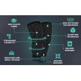 thumbnail image 4 of Jinsinto Knee Braces for Knee Pain Women & Men - Knee Brace for Knee Pain Set, Knee Brace Compression Sleeve, Knee Braces for Knee Pain Meniscus Tear, ACL & Arthritis Pain Relief XL, 4 of 4