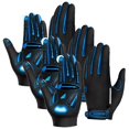 thumbnail image 1 of Protector para Pesca Guantes GlovSoccBlue 3Pares M Negro/Azul MicroFibra. Xtreem Boom MXVCC-006, 1 of 1
