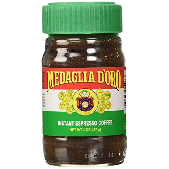 Medaglia DOro Instant Espresso Coffee, 2-Ounce Jars Pack of 6