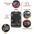 thumbnail image 2 of Car Back Seat Organizer With Touch Screen Tablet Holder Automatic Storage Pocket Protector For Travel, 2 of 5
