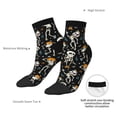 thumbnail image 6 of Sigee Dancing Skeleton Party for Crew Soft Moisture-wicking Socks ,Cushion Moisture Wicking Boot Socks for Men and Women, 6 of 7