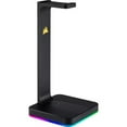 thumbnail image 4 of CORSAIR ST100 RGB Premium Headset Stand with 7.1 Surround Sound - 3.5mm and 2xUSB 3.0, 4 of 4