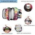 thumbnail image 3 of FORMRS Unisex School Backpack 17" Student Travel Bag with Laptop Compartment, Green Colorful Circles, 3 of 7