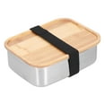 thumbnail image 1 of Fiambrera Bento de acero inoxidable 304 con tapas para estudiantes y trabajadores, 1 of 14