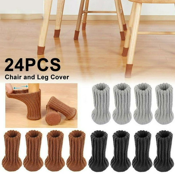 8 24pcs Furniture Protection Cover, What To Put On Chair Legs Protect Floor