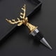 thumbnail image 4 of Wine Stopper Bottle Deer Head Shape Zinc Alloy Wine Stoppers For Liquor Red Wine Champagne Stoppe Cover Kitchen Bar Accessories, 4 of 5