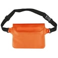 thumbnail image 1 of Riñonera Natación Impermeable Gran Capacidad para Barco Playa () Naranja, 1 of 5