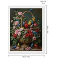 thumbnail image 2 of Diamond Art Kit for Adults, Birds And Roses In Woven Basket Diamond Painting for Adults Beginners, 5D DIY Diamond Art Painting Kits, Colorful Diamond Painting Craft for Home Decor 12x16, 2 of 7