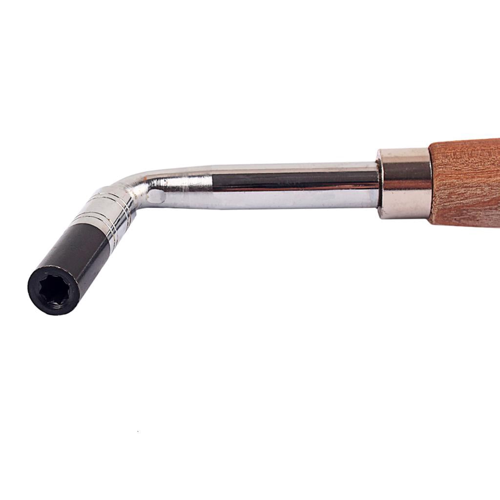 Yihuala Tuning Hammer Wrench Tool Piano Tuning Hammer L-shape Square Wrench Tuner Spanner Tip String Pin Repair Tools For Piano