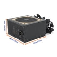 thumbnail image 5 of Fuente De Alimentación De La Computadora Módulo ATX PSU 800W Desktop PSU CPU Puerto 2 4+4Pin Gaming PC Power para PC de escritorio WDOplteas  Para estrenar, 5 of 5