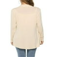 thumbnail image 3 of Women Cardigan  Solid Color Long Sleeve Knitwear, 3 of 6