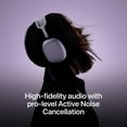 thumbnail image 3 of Apple AirPods Max Sans Fil Écouteurs Circum-Auriculaires Annulation Active du Bruit, Mode Transparence, Audio Spatial, USB-C, Bluetooth (Minuit), 3 of 4