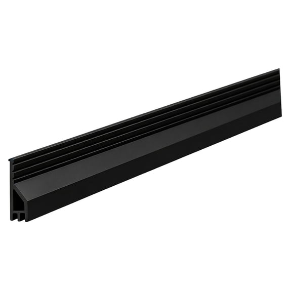 Door Draft Stopper, Door Sweep for Bottom of Door, Weather Stripping Door Seal Gap Filler Bottom Blocker Soundproof Cold Air Insulation Save Energy Installs Quickly (Black, 1.1*39in)