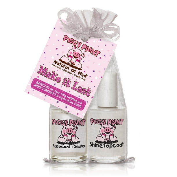 Set de esmaltes de uñas Piggy Paint Make It Last 15 ml para niñas