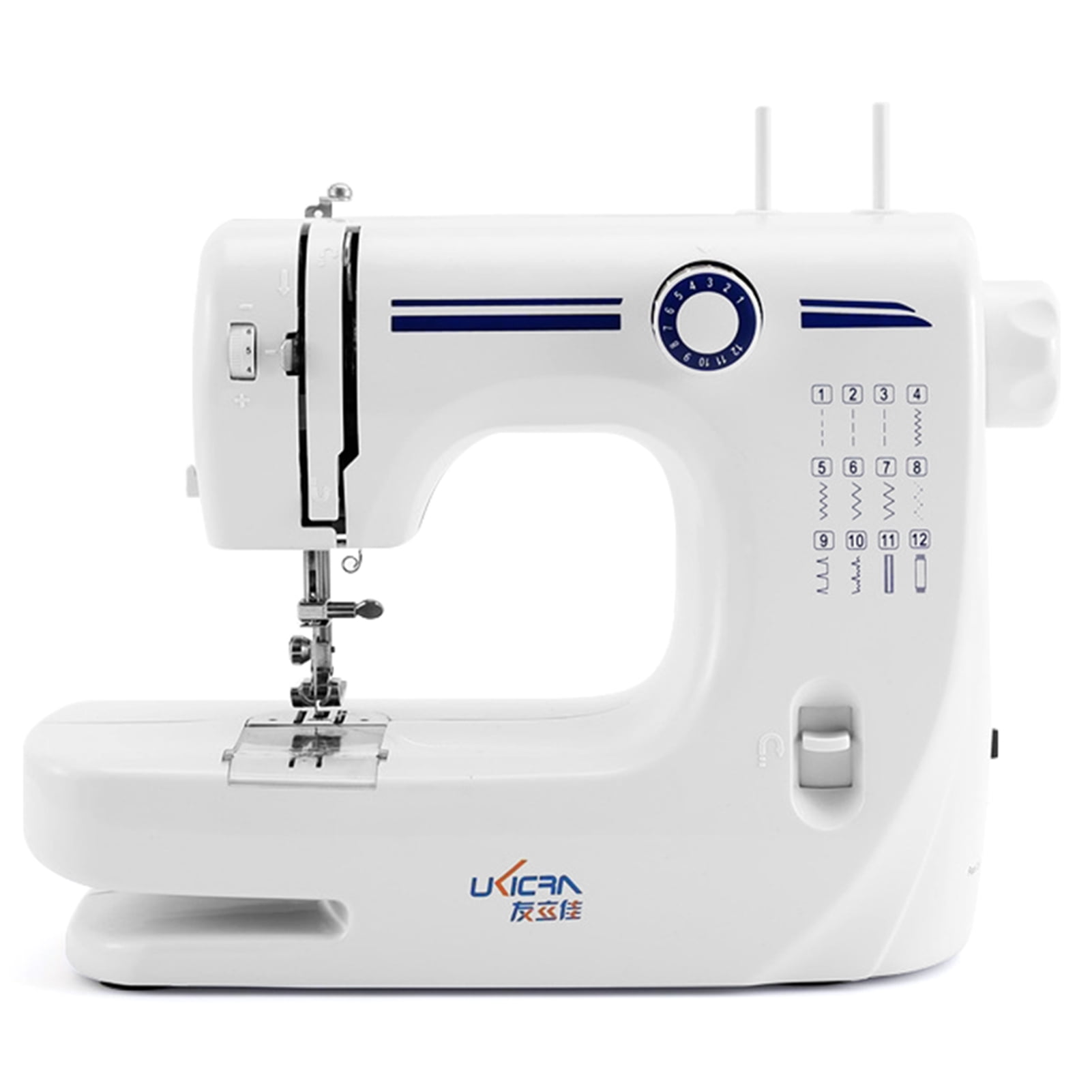 Sewing Machine Multifunction Sewing Machine Dual with Reverse