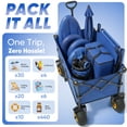 thumbnail image 3 of Sekey Heavy Duty Beach Wagon 200L Capacity, 9" Sand-Proof Wheels, 3 of 8
