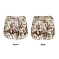 thumbnail image 3 of Balery Western Desert Cowboys2 Pantalones cortos deportivos para mujer con forro y dos bolsillos, elásticos, para entrenamiento, gimnasio, yoga-XX-Large, 3 of 7