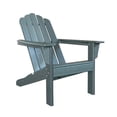 thumbnail image 4 of LuXeo LUX-1519-GRY2 Marina Adirondack Chair, 2-Pack, Gray, 4 of 5