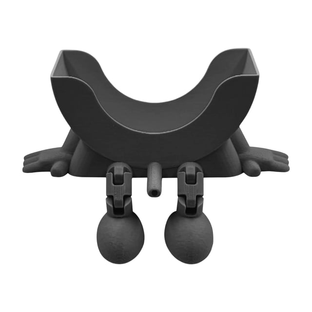 pitrice ABS Sponges Storage Organizer 3D Printed Sponge Holder For Daddy Fun And Interesting Solution Adding Charm black