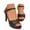 Black1, variant on Women's Stiletto High Heel Platform 4.3in Ultra High Sandals Sexy Summer