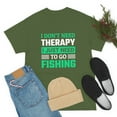 thumbnail image 4 of I don't need Therapy just Fishing Unisex Heavy Cotton Tee, 4 of 9