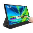 thumbnail image 3 of FHD Portable Display, External Second Display HDR Touchscreen 10800mAh 1080P Mini HD Multimedia Interface US Plug 100-240V  for Game Console for PC, 3 of 7